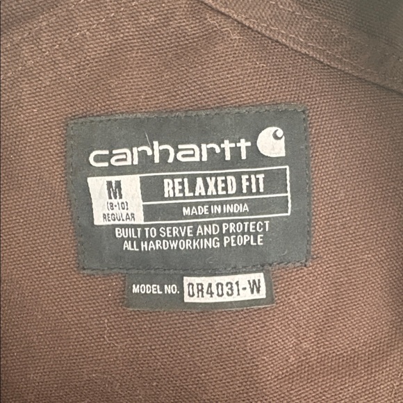 Carhartt Women's Dark Brown Overalls - Picture 4 of 4